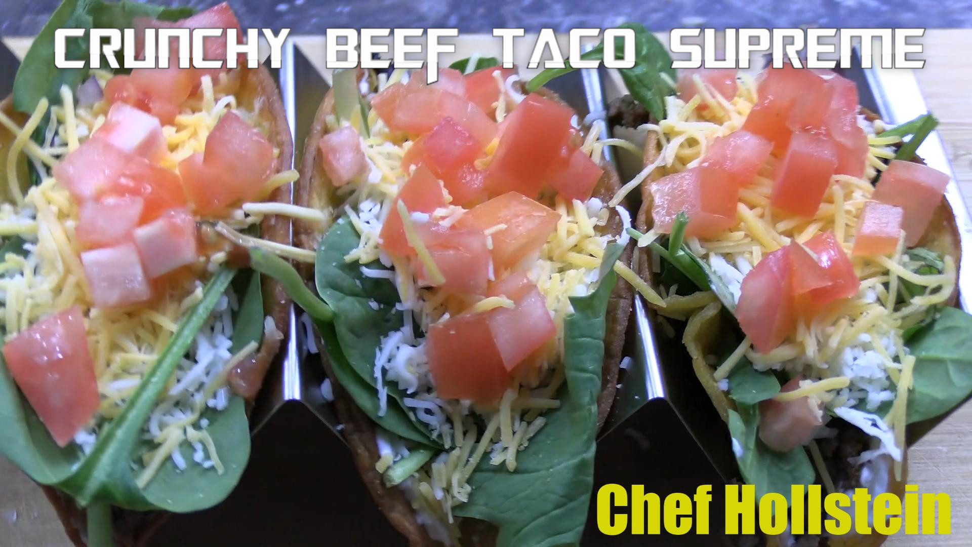 Crunchy Beef Taco Supreme